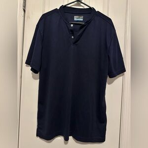 PGA Tour Men's Navy Polo Shirt